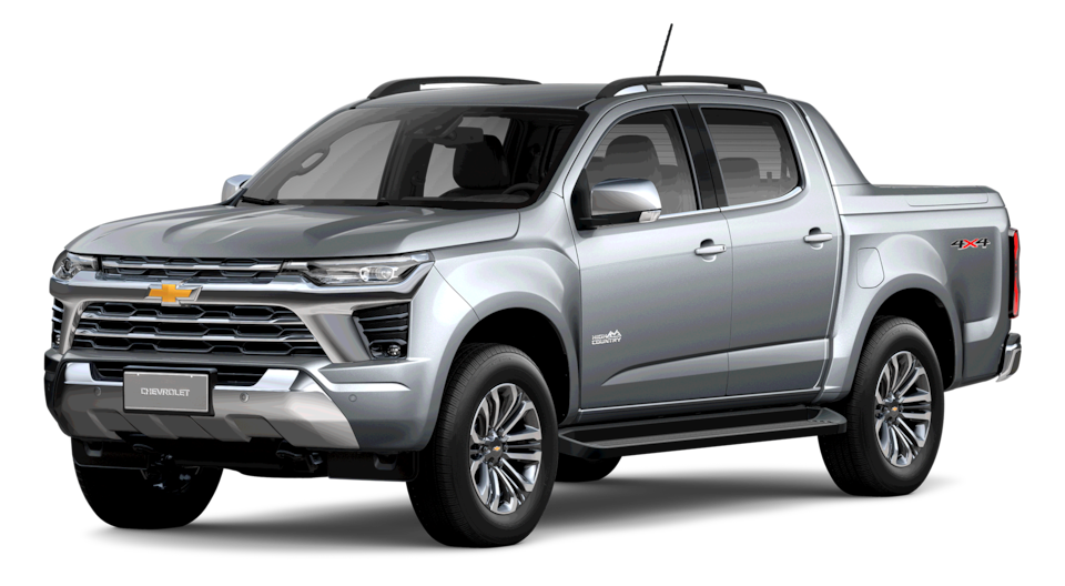 S10 High Country na cor prata shark