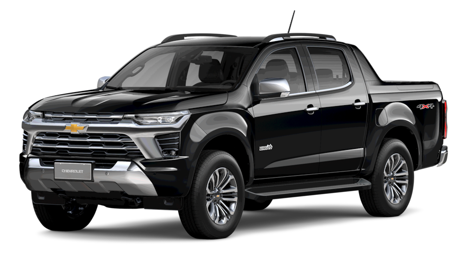 S10 High Country na cor preto outro negro