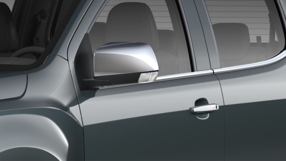 Retrovisor de cor prata na nova s10 2025
