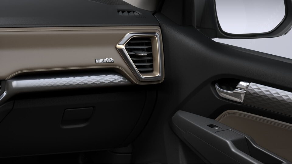 Acabamentos da nova S10 High Country
