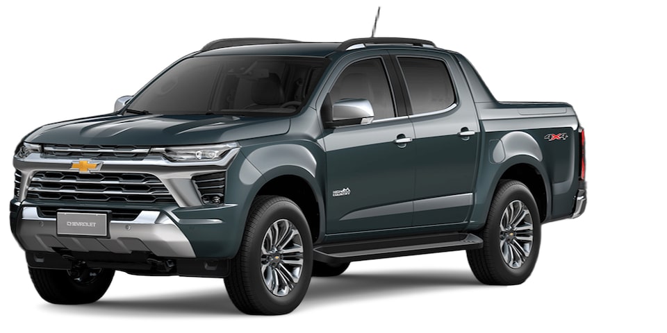 S10 High Country na cor cinza moss
