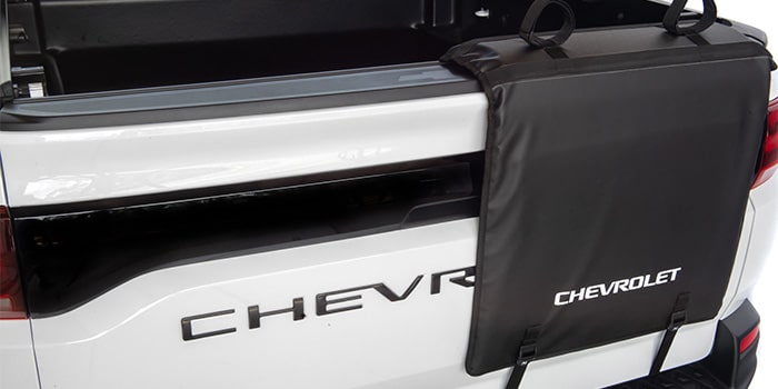 Transbike Truckpad com cinta: leve até 2 bicicletas a bordo da caçamba da Nova Chevrolet Montana 2023 com toda a segurança e conveniência.