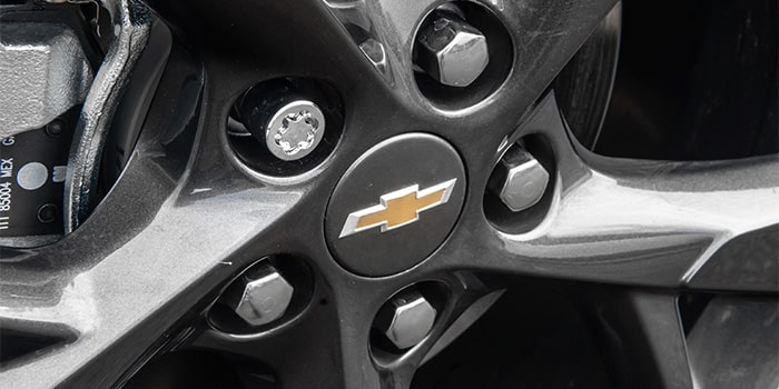 Travas anti-furto de rodas: previna qualquer tipo de inconveniente e proteja a integridade da sua Nova Chevrolet Montana 2023.