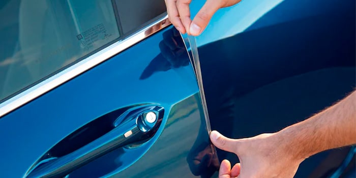 Película de proteção para portas: previna qualquer tipo de inconveniente e proteja as portas da sua Nova Chevrolet Montana 2023.