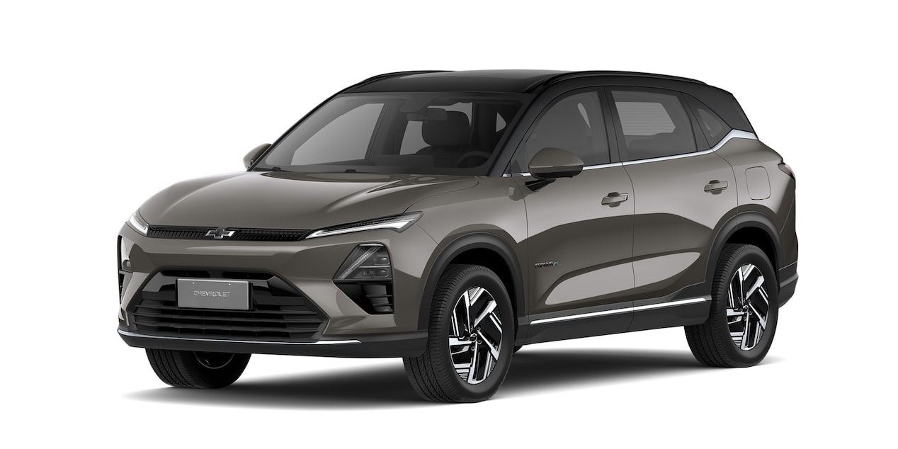Imagem de um Chevrolet Captiva EV na cor Cinza.