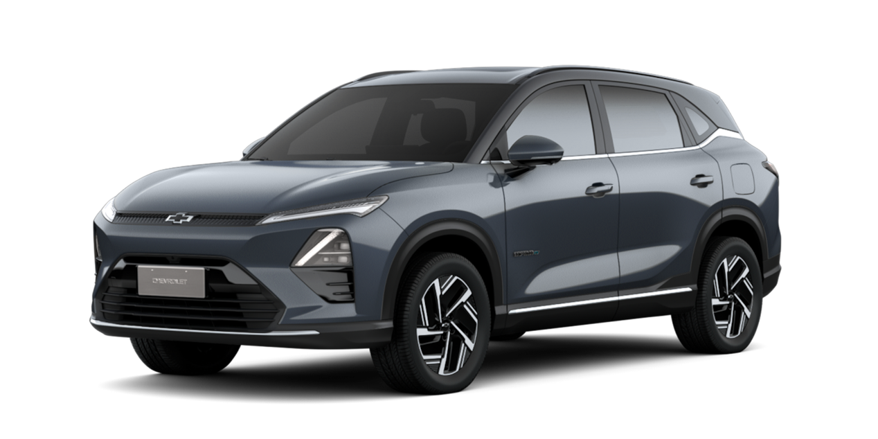 Imagem de um Chevrolet Captiva EV na cor Cinza.