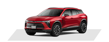 Blazer EV RS da Chevrolet na cor vermelha