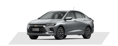 Onix Plus da Chevrolet na cor vermelha