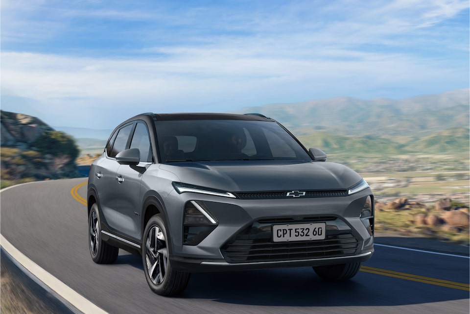 Captiva EV na cor cinza escuro