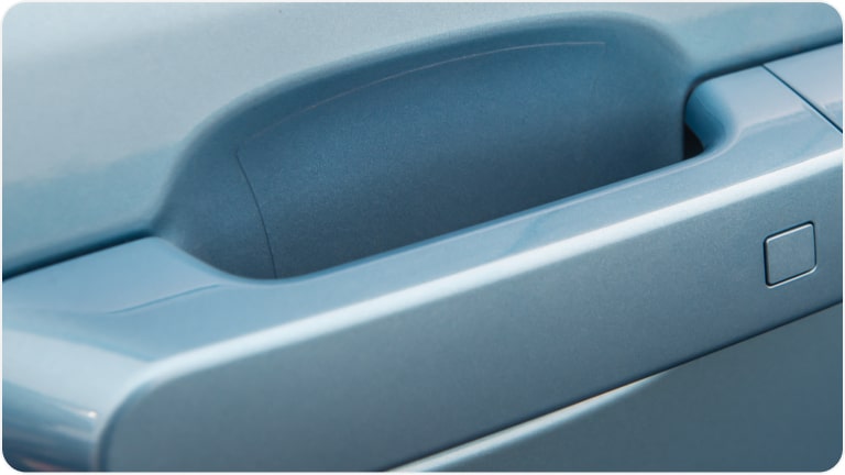 Rolo proteção de pintura para maçaneta da linha de acessórios originais Chevrolet para o Chevrolet Onix Plus.