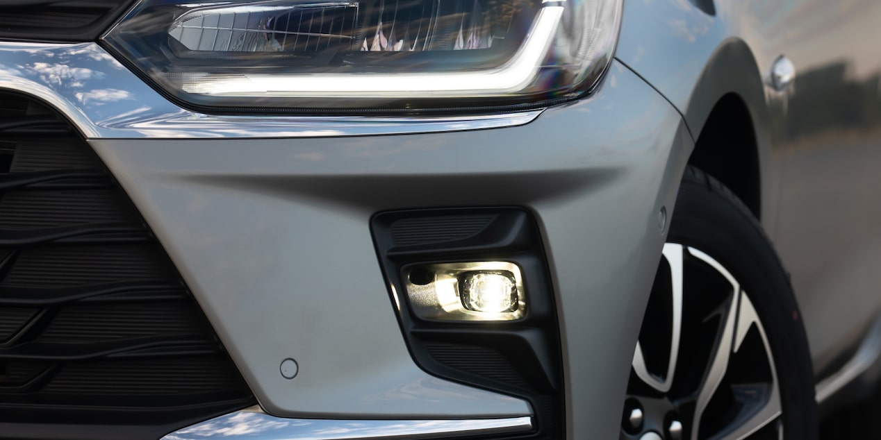 Detalhe frontal Chevrolet Onix