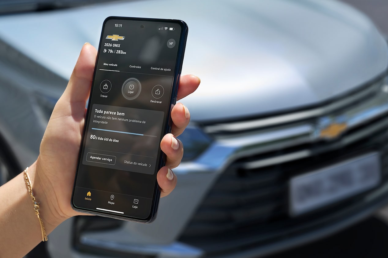 App chevrolet para o Onix