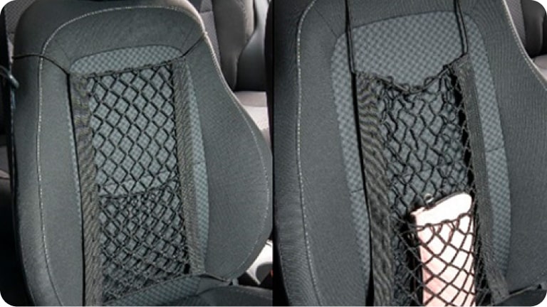 Rede de conveniência para banco da linha de acessórios originais Chevrolet para o Chevrolet Onix HB. 