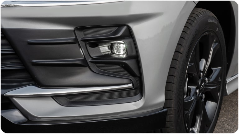 Extensor de para-choque frontal da linha de acessórios originais Chevrolet para o Onix HB.