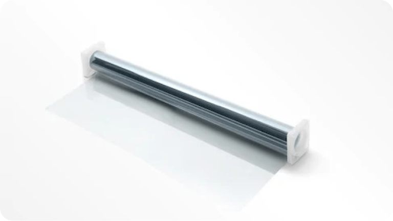 Rolo de película solar.