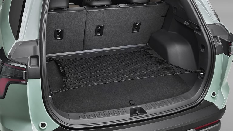 Rede vertical de porta-malas 