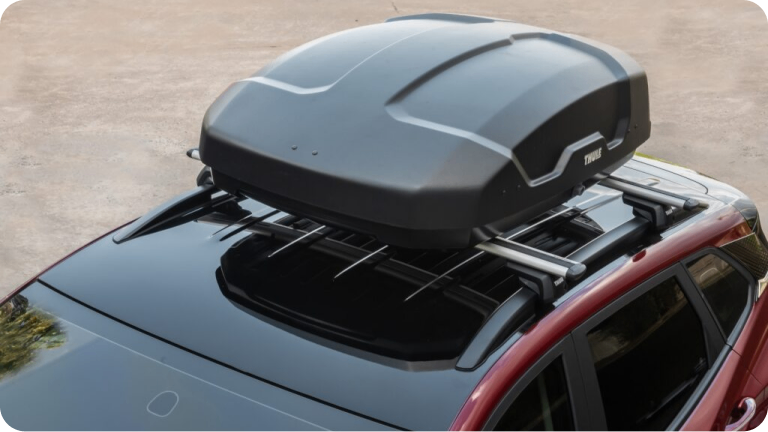 Bagageiro rígido para teto Force XT S 300L do Equinox