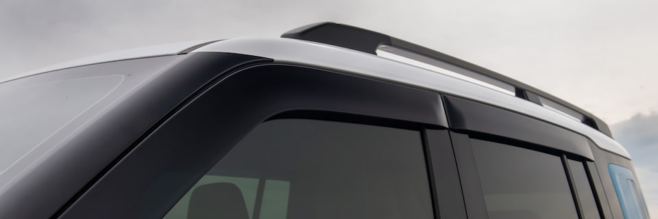 Calha de chuva da linha de acessórios originais Chevrolet para o novo Spark EUV