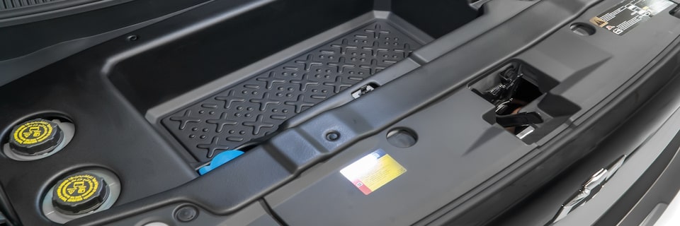 Bagageiro frontal dual box da linha de acessórios originais Chevrolet para o novo Spark EUV