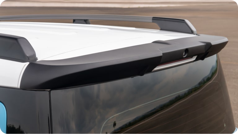 Aerofólio traseiro da linha de acessórios originais Chevrolet para o novo Spark EUV