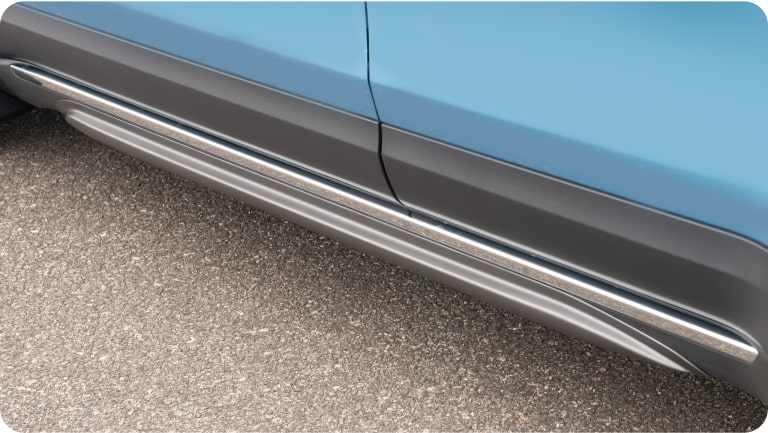 Saias laterais da linha de acessórios originais Chevrolet para o novo Spark EUV