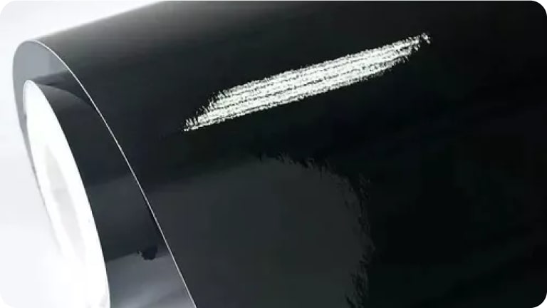 Rolo de película de envelopamento preto em alto brilho da linha de acessórios originais Chevrolet para o novo Spark EUV