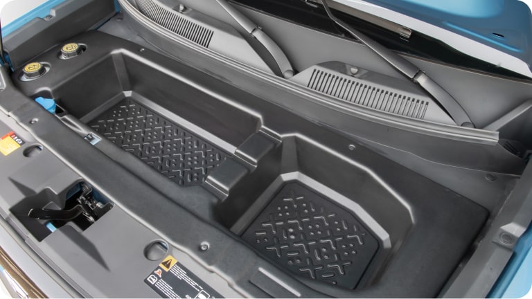 Bagageiro frontal dual box da linha de acessórios originais Chevrolet para o novo Spark EUV