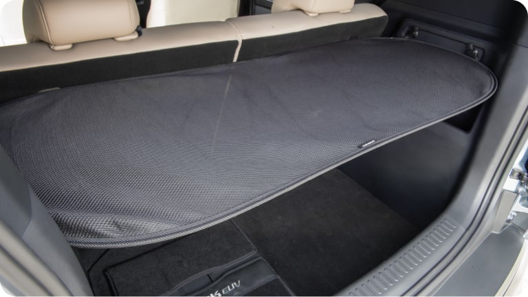Cobertura de porta-malas da linha de acessórios originais Chevrolet para o novo Spark EUV