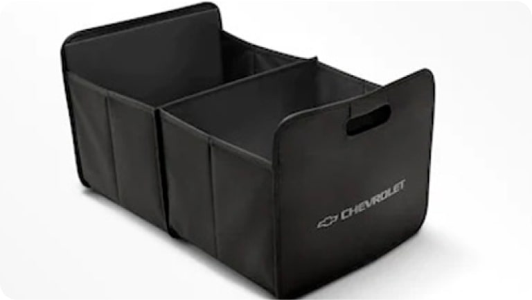 Bolsa organizadora da linha de acessórios originais Chevrolet para o novo Spark EUV