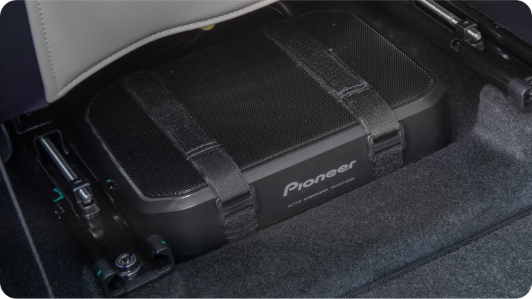 Som premium (subwoofer Pioneer) da linha de acessórios originais Chevrolet para o novo Spark EUV