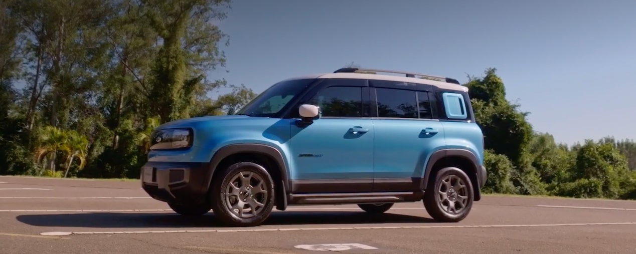 Masthead página de conforto e conveniência da linha de acessórios originais Chevrolet para o Spark EUV 