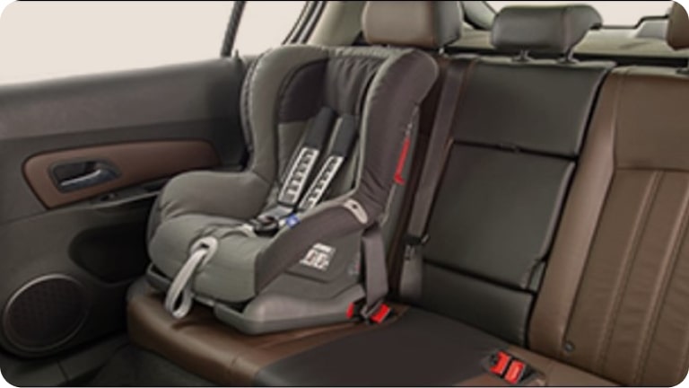 Cadeira infantil Britax Duo Plus de 9 a 18 kg da linha de acessórios originais Chevrolet para o Spark EUV