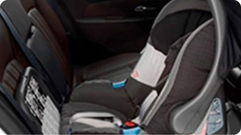 Cadeira infantil Britax Bebê Conforto até 13 kg da linha de acessórios originais Chevrolet para o Spark EUV