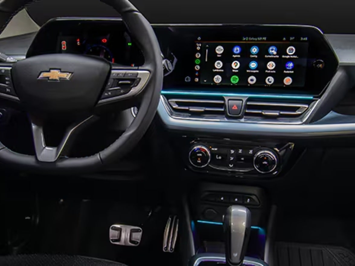 Painel do Spin da Chevrolet