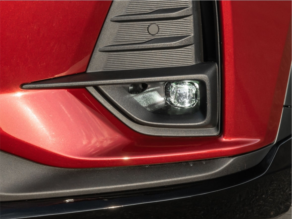 Imagem do farol de neblina dianteiro em LED do Chevrolet Tracker 2026