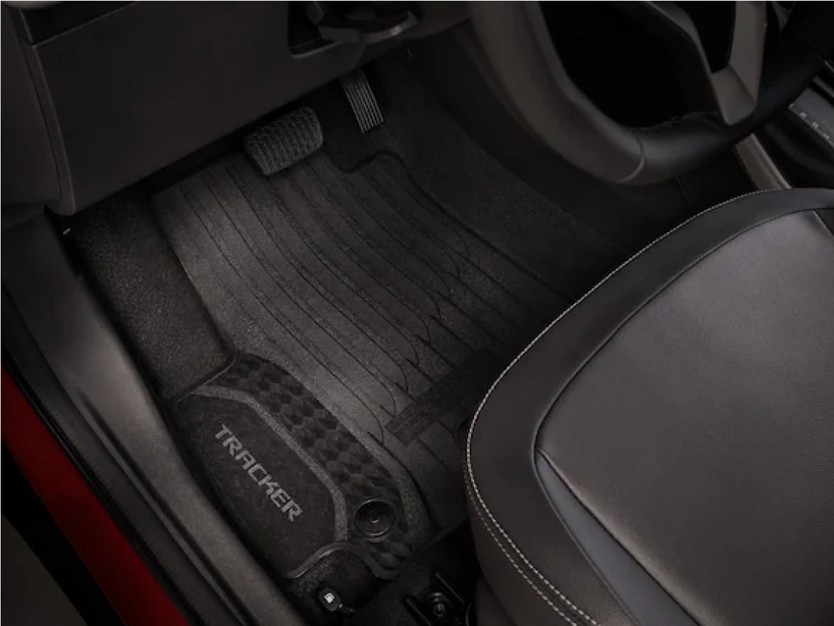 Imagem do tapete de carpete do Chevrolet Tracker 2026