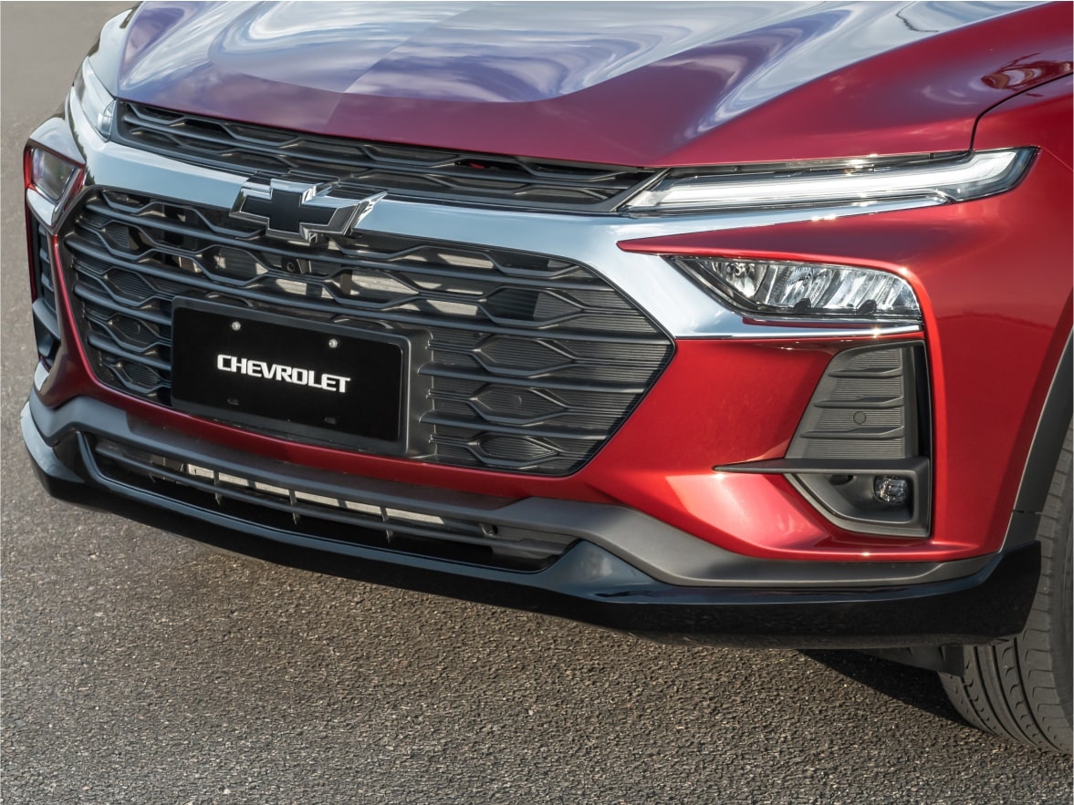Imagem do extensor de para-choque Chevrolet Tracker 2026