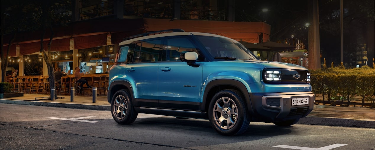 Masthead página de segurança da linha de acessórios originais Chevrolet para o Spark EUV 