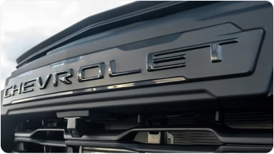 Aplique de grade frontal da linha de acessórios originais Chevrolet para o SUV Trailblazer.