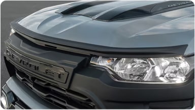 Moldura de capô da linha de acessórios originais Chevrolet para o SUV Trailblazer.