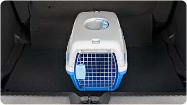 Caixa de transporte pequena da linha de acessórios originais Chevrolet para o SUV Trailblazer.