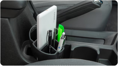 Organizador interno da linha de acessórios originais Chevrolet para o SUV Trailblazer.