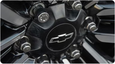 Travas antifurto da linha de acessórios originais Chevrolet para o SUV Trailblazer.