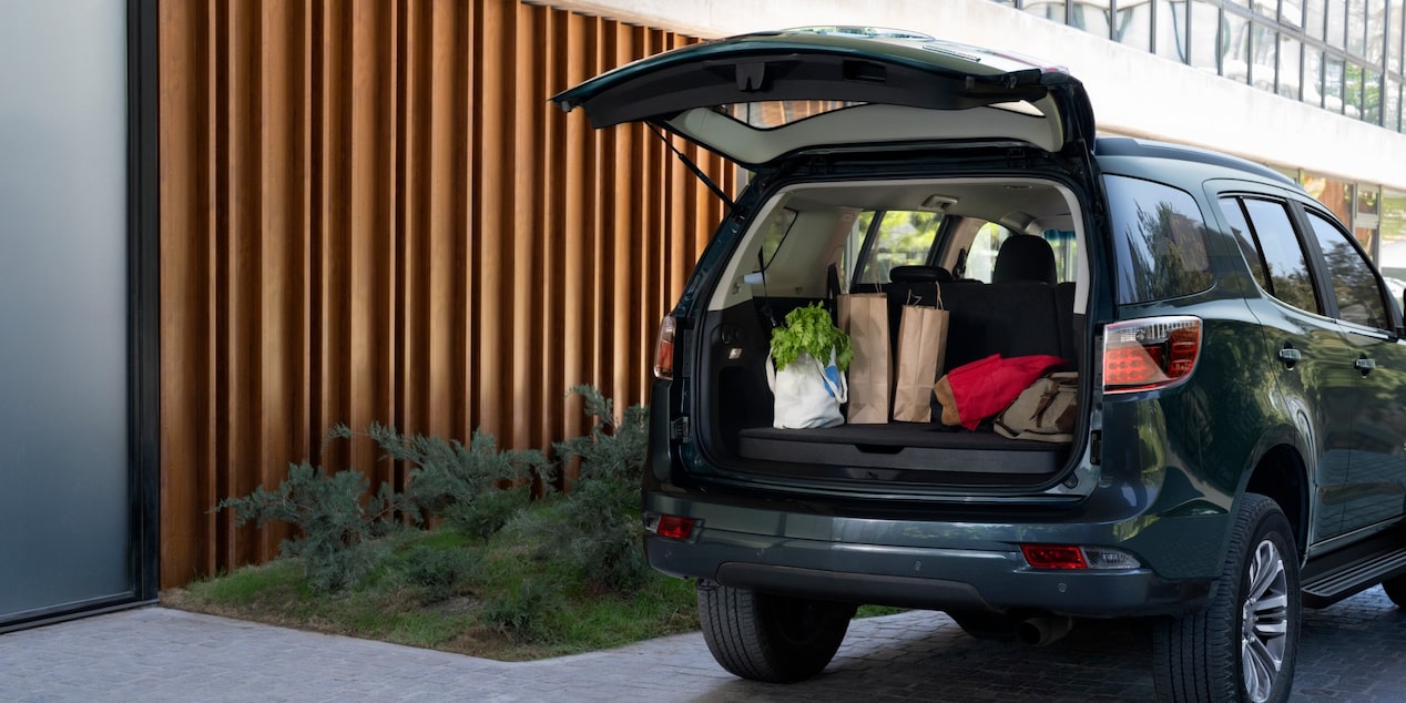 Espaço porta malas Trailblazer