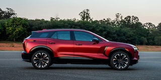 Lateral do Blazer EV