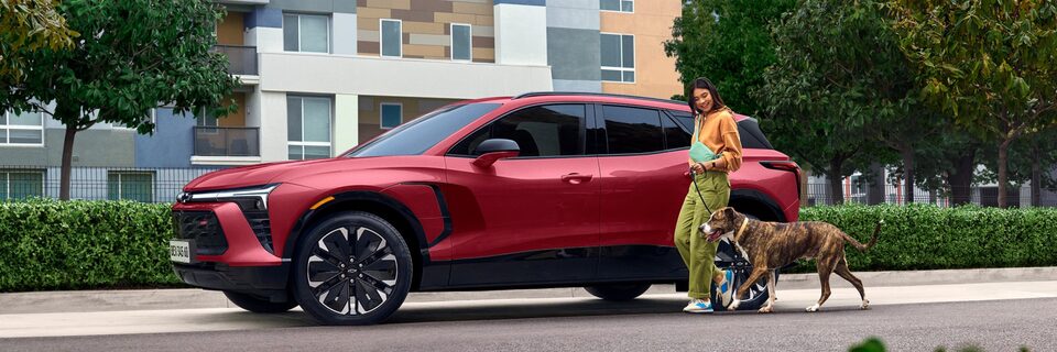 Imagem ilustrativa da categoria de  segurança dos acessórios originais Chevrolet para o Blazer EV RS.