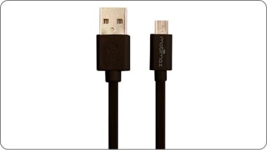 Cabo Android USB da linha de acessórios originais Chevrolet para o Captiva EV.