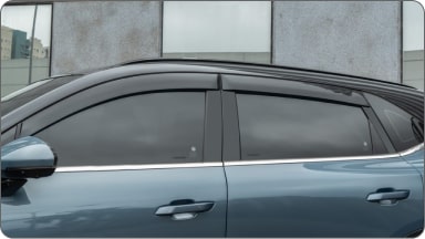 Rolo de película térmica da linha de acessórios originais Chevrolet para o Captiva EV.