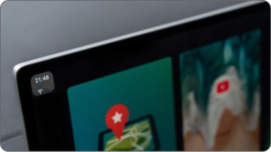 Película de proteção para a tela MyLink da linha de acessórios originais Chevrolet para o Captiva EV.