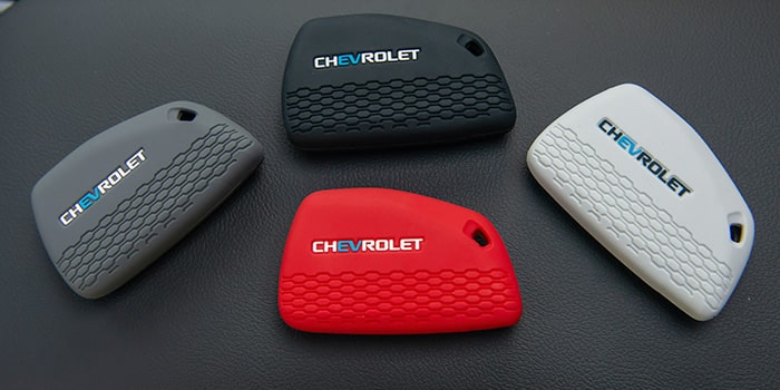 Capa de silicone para chave de presença de 6 botões